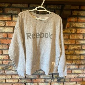 Light grey Reebok crew neck